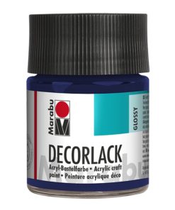 Marabu Decorlack Acryl 053 Dunkelblau 50 ml