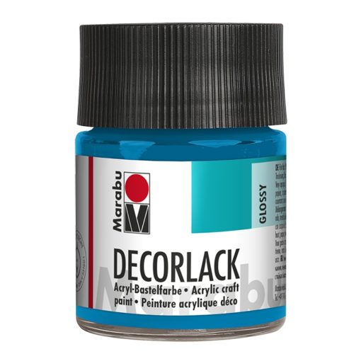 Marabu Decorlack Acryl 056 Cyan 50 ml