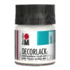 Marabu Decorlack Acryl 070 Weiß 50 ml