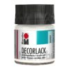 Marabu Decorlack Acryl 070 Weiß 50 ml