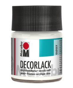 Marabu Decorlack Acryl 070 Weiß 50 ml