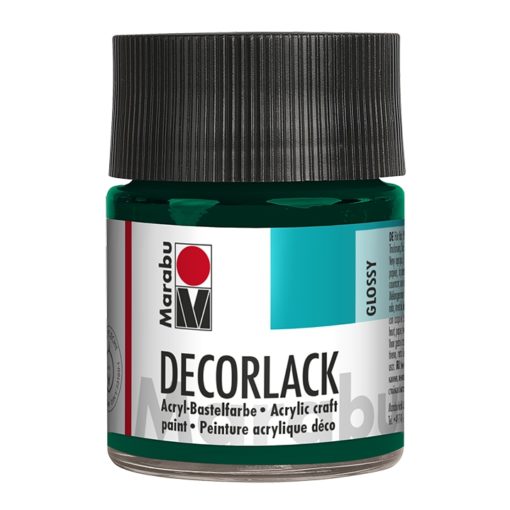 Marabu Decorlack Acryl 075 Tannengrün 50 ml