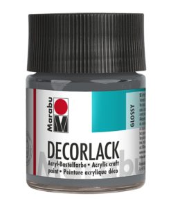 Marabu Decorlack Acryl 078 Grau 50 ml