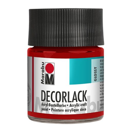 Marabu Decorlack Acryl 230 Geranie 50 ml