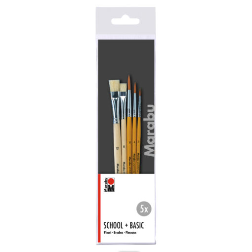 Marabu Pinselset School + Basic