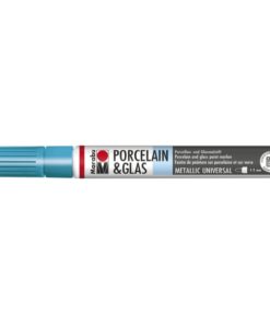 Marabu Porcelain & Glas Painter 792 Metallic-Petrol 1-2 mm