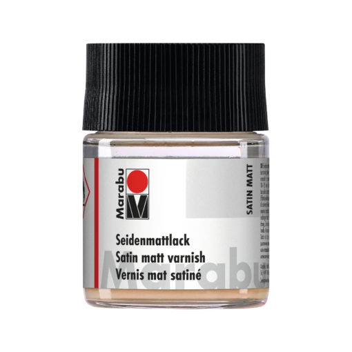 Marabu Seidenmattlack, farblos, 50ml