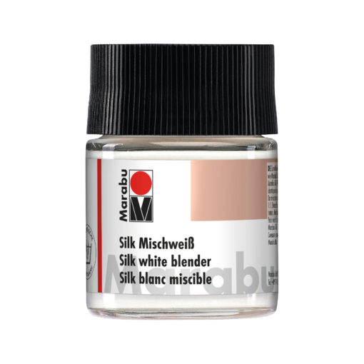 Marabu Silk Mischweiss, 50ml, Glas