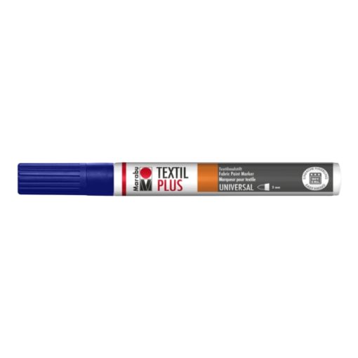 Marabu Textilmalstift plus in dunkelblau