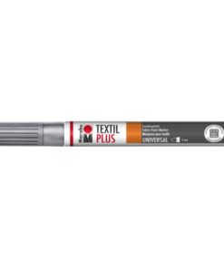 Marabu Textilmalstift deckend, 3mm, metallic-silber