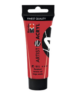 Marabu Artist Acryl karminrot, Acrylfarbe zum Malen