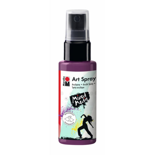 Marabu Art Spray, Acrylspray, aubergine, 50ml
