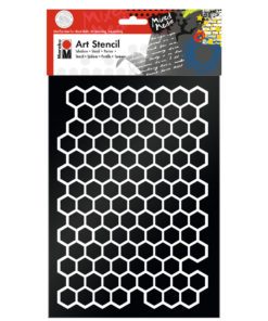 Marabu Art Stencil Schablone Honeycomb