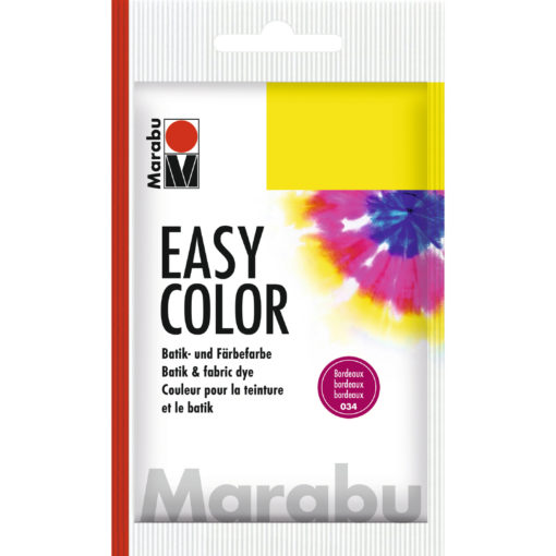 Marabu Batikfarbe Easy Color, bordeaux, Beutel 25 g