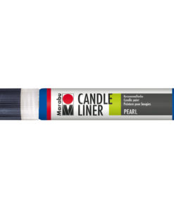 Marabu Candle Liner, Malfarbe für Kerzen in Mittelblau