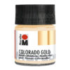 Marabu Colorado Gold, 50 ml, Weiß-Gold, Metallic-Effektfarbe