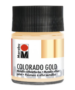 Marabu Colorado Gold, 50 ml, Weiß-Gold, Metallic-Effektfarbe