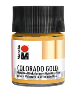 Marabu Colorado Gold, 50 ml, Metallic-Gold Effektfarbe