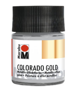 Marabu Colorado Gold, 50 ml, Platin, Metallic-Effektfarbe