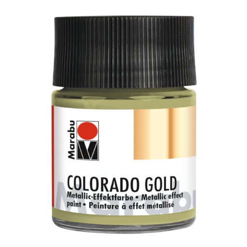 Marabu Colorado Gold, 50 ml, Metallic-Grüngold