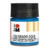 Marabu Colorado Gold, 50 ml, Metallic-Petrol, Metallic-Effektfarbe