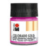 Marabu Colorado Gold, Metallic-Effektfarbe, Metallic-Rosa, 50 ml