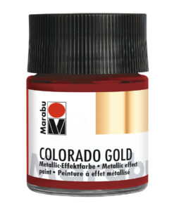 Marabu Colorado Gold Metallic-Effektfarbe, Metallic-Rot