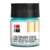Marabu Colorado Gold, 50 ml, Metallic-Türkis Effektfarbe