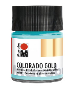 Marabu Colorado Gold, 50 ml, Metallic-Türkis Effektfarbe