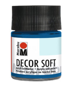 Marabu Decor Soft Acrylfarbe, Dunkelblau, 50 ml