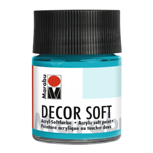 Marabu Decor Soft Acrylfarbe, Petrol, 50 ml