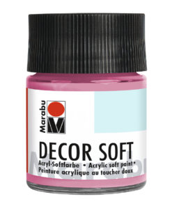 Marabu Decor Soft Acrylfarbe, Pink, 50 ml