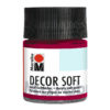 Marabu Decor Soft Acrylfarbe, Rubinrot, 50 ml