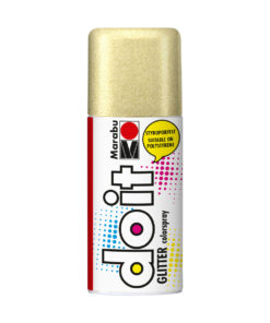 Marabu do it Colorspray, Glitter Gold, styroporfestes Farbspray