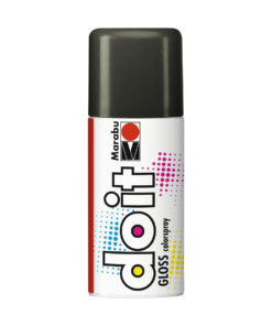 Marabu do it Colorspray, Glanz-Grau, glänzendes Farbspray