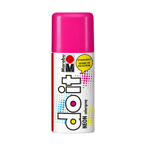 Marabu do it Colorspray, Neon-Pink, styroporfestes Farbspray