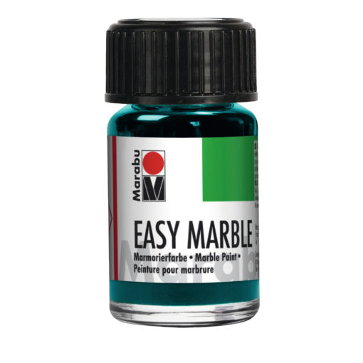 Marabu Easy Marble, Marmorierfarbe, 15ml aquagrün