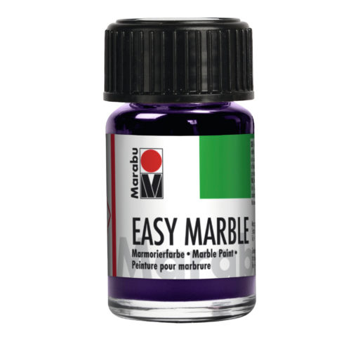 Marabu Easy Marble, Marmorierfarbe, 15ml aubergine