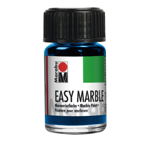 Marabu Easy Marble, Marmorierfarbe, 15ml in Azurblau