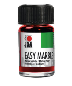 Marabu Easy Marble, Marmorierfarbe, 15ml Kirschrot