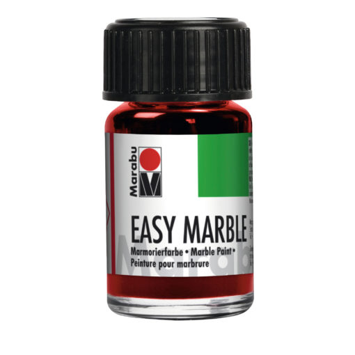 Marabu Easy Marble, Marmorierfarbe, 15ml Rubinrot