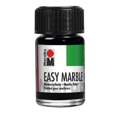 Marabu Easy Marble, Marmorierfarbe, 15ml in schwarz