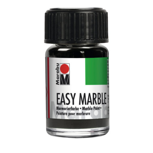 Marabu Easy Marble, Marmorierfarbe, 15ml in silber