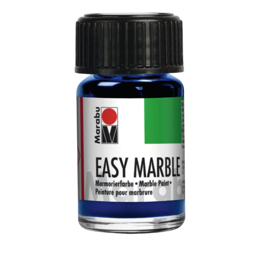 Marabu Easy Marble, Marmorierfarbe, 15ml Ultramarinblau