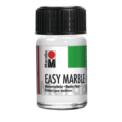 Marabu Easy Marble, Marmorierfarbe, 15ml in Weiß