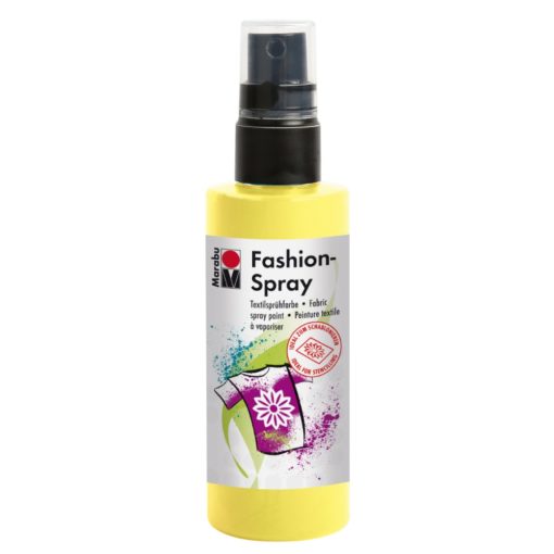 Marabu Fashion Spray für Stoffmalerei in 020 Zitron