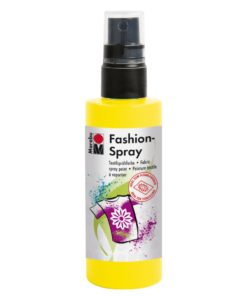 Marabu Fashion Spray für Stoffmalerei in 220 Sonnengelb