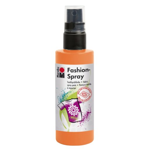 Marabu Fashion Spray für Stoffmalerei in 225 Mandarine