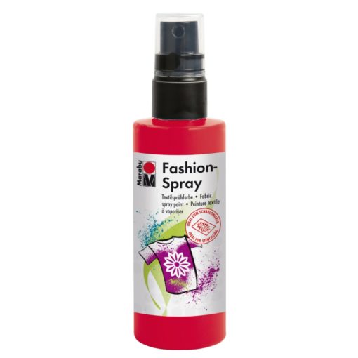 Marabu Fashion Spray für Stoffmalerei in 232 Rot