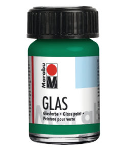 Marabu Glasmalfarbe, für Glasmalerei, 15ml in Dunkelgrün